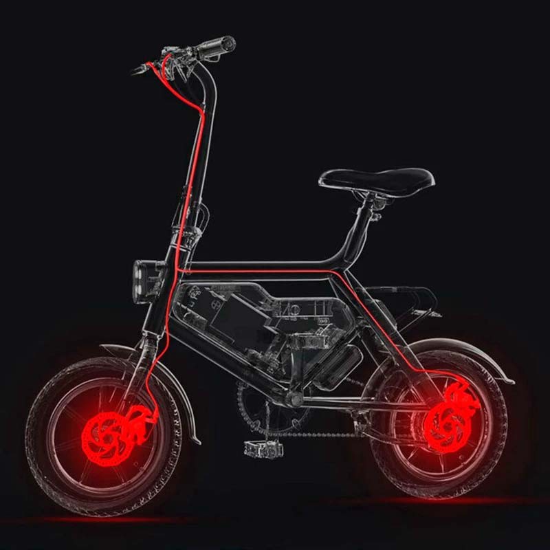 Bicicleta Eléctrica Plegable Xiaomi HIMO V1 Plus Blanco - Ítem3