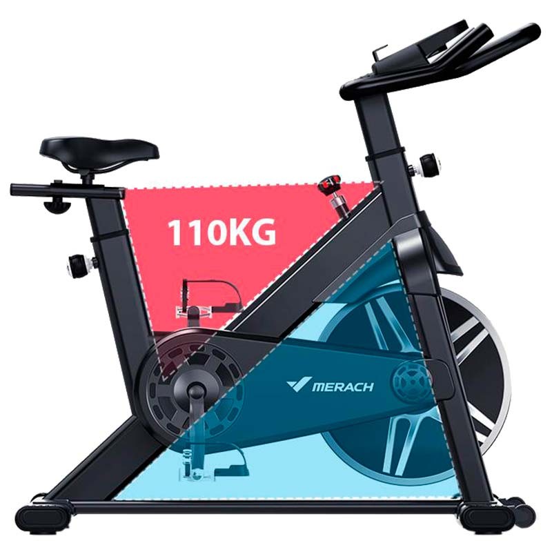 Vélo de Spinning Merach Bike-GT MR-631 Noir - Ítem1