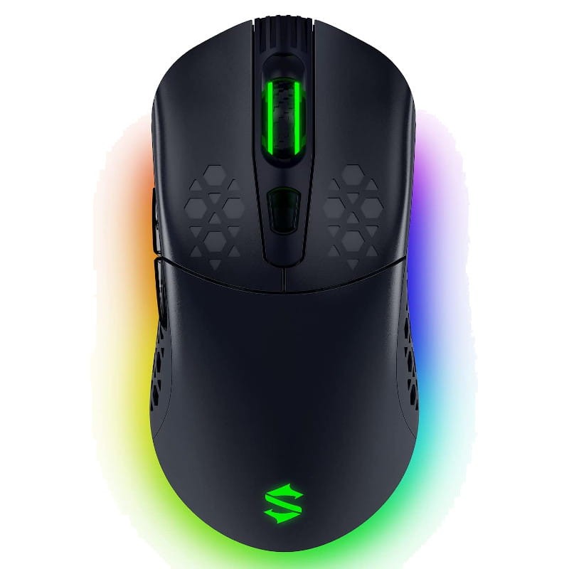 Mouse para jogos RGB sem fio Black Shark Mako M1 - 10.000 dpi - Item