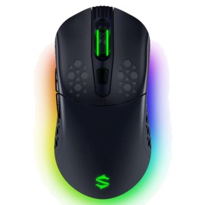 Mouse para jogos RGB sem fio Black Shark Mako M1 - 10.000 dpi