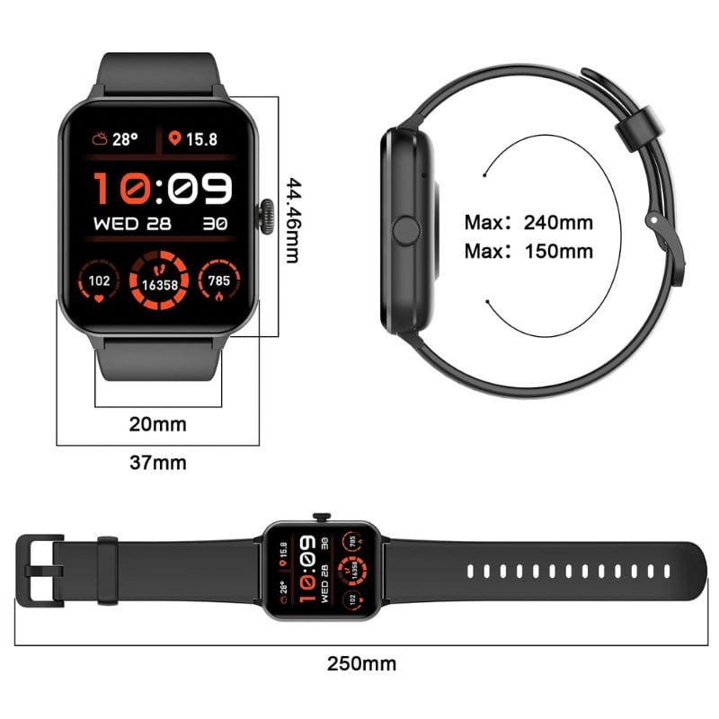 Blackview R50 Negro - Reloj inteligente - Ítem3