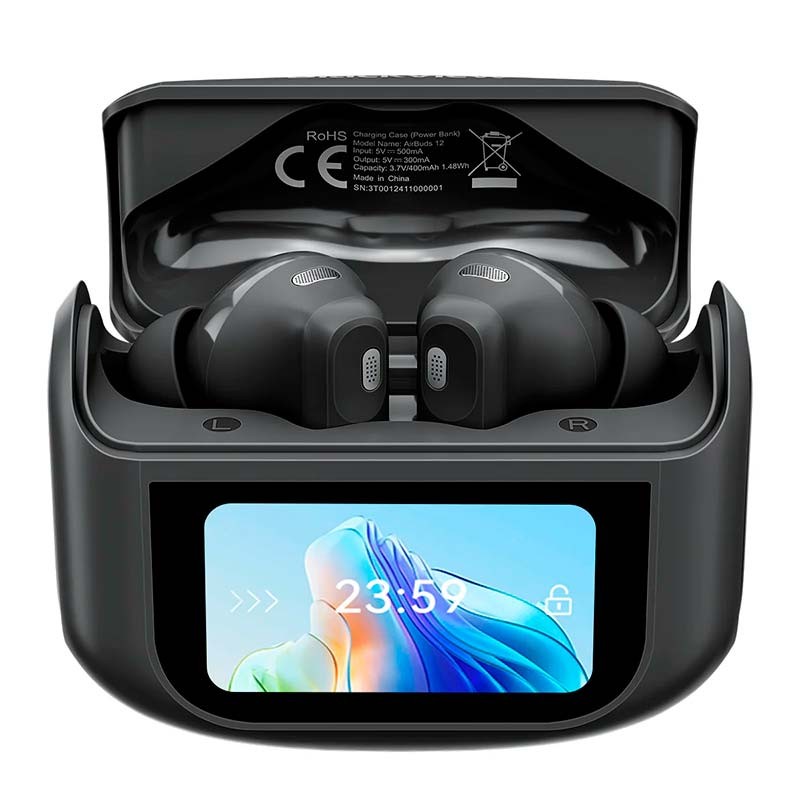 Blackview Airbuds 12 IPX7 Negro - Auriculares Inalámbricos y Estuche con Pantalla LED - Ítem3