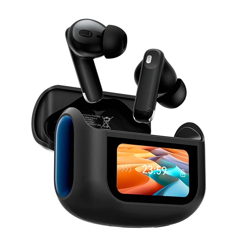 Blackview Airbuds 12 IPX7 Negro - Auriculares Inalámbricos y Estuche con Pantalla LED - Ítem4