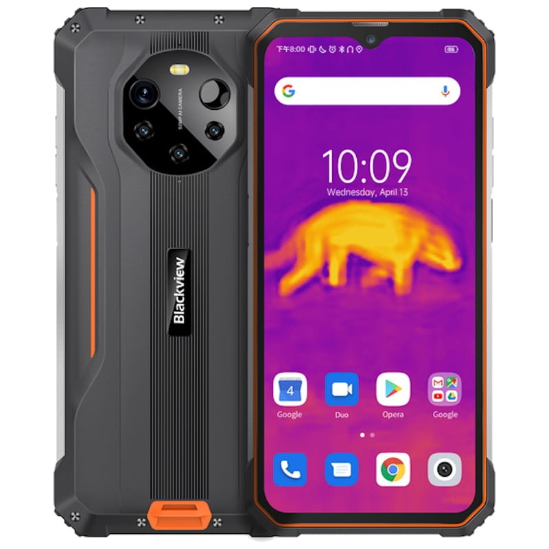 Blackview BL8800 Pro 8GB/128GB NFC - 5G Naranja - Ítem