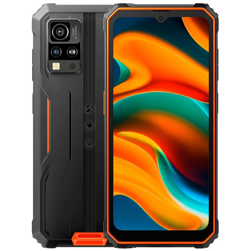 Blackview BV4800 Pro 4GB/128GB Laranja - Telemóvel robusto - Item
