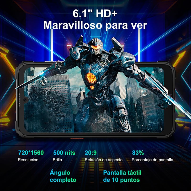 Blackview BV5300 Plus 8Go/128Go Noir - Smartphone Robuste - Ítem2