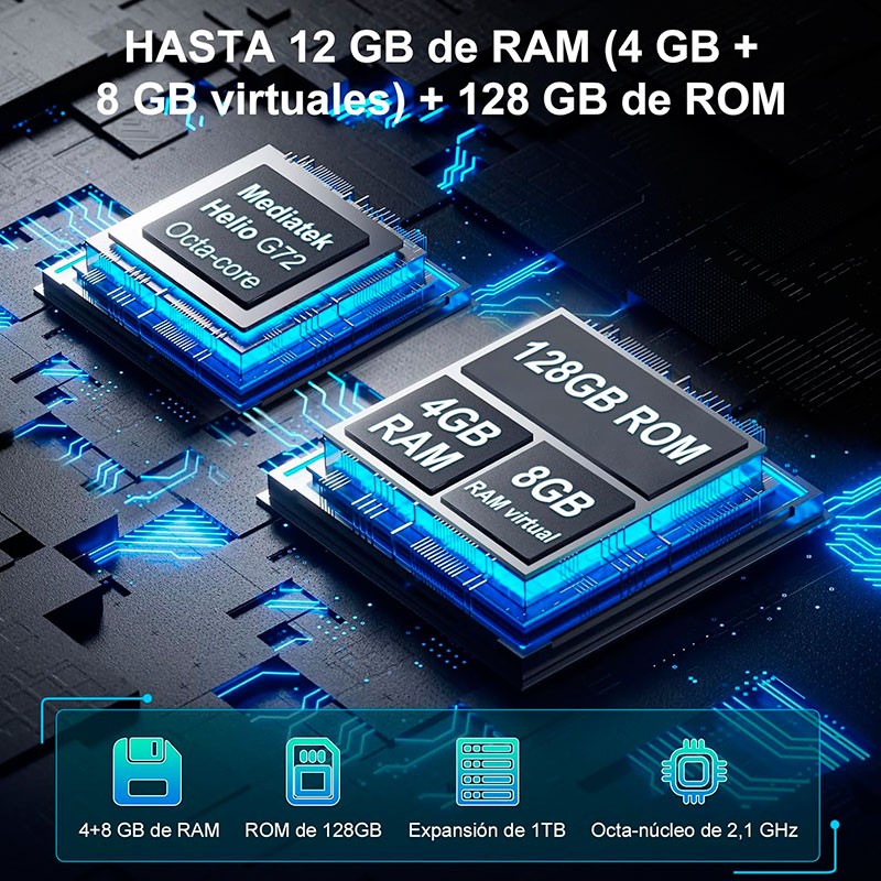 Blackview BV5300 Plus 8Go/128Go Noir - Smartphone Robuste - Ítem3