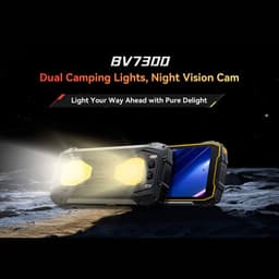 Blackview BV7300 6GB/256GB Preto - lanterna