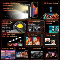 Blackview BV7300 6GB/256GB Preto - funções de fotografia