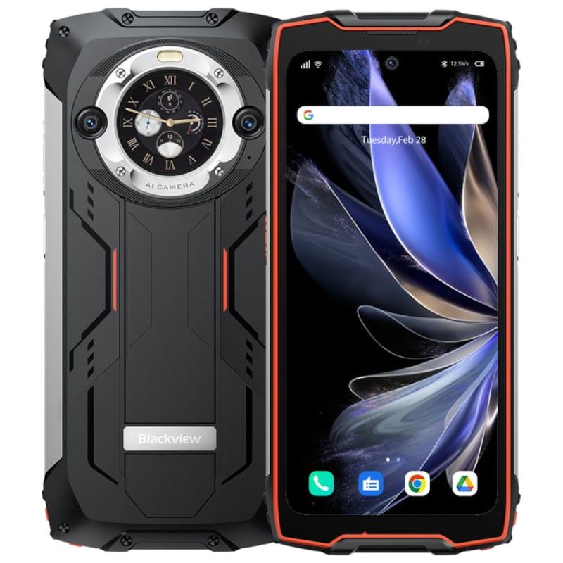 Blackview BV9300 Pro 8GB/256GB Laranja - Telémovel Rugged - Item