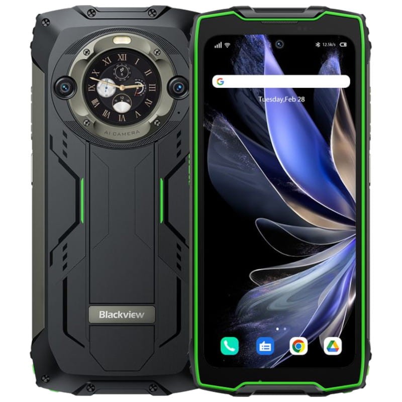 Blackview BV9300 Pro 8GB/256GB Verde - Teléfono móvil rugged - Ítem