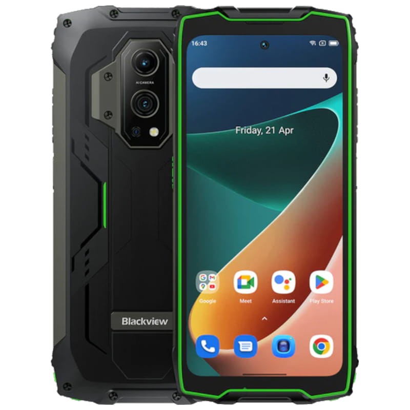 Blackview BV9300 12GB/256GB Versão Lanterna Verde - Telemóvel - Classe B Refurbished - Item