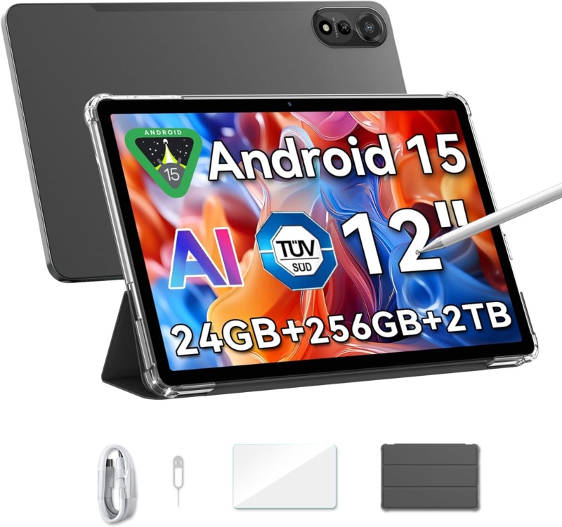 Blackview MEGA 2 12'' 4G 8Go/256Go Gris - Tablette - Ítem