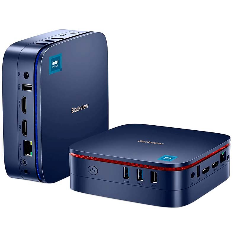 Blackview MP60 Azul Intel N5095 8GB/256GB SDD/W11 Pro - Mini PC - Ítem