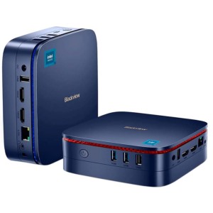Blackview MP60 Bleu Intel N5095 16GB/512GB SDD/W11 Pro - Mini PC