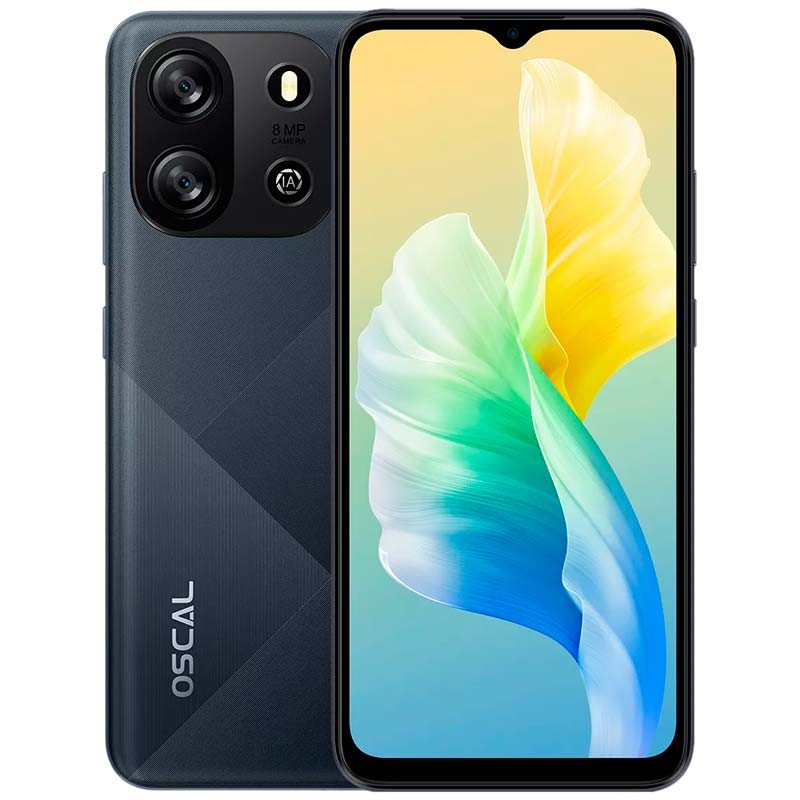 Teléfono móvil Oscal Flat 1C 2GB/32GB Negro - Ítem8
