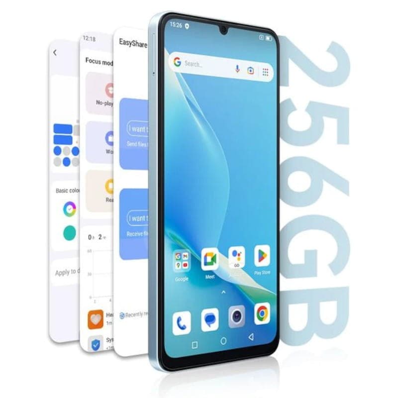 SO de Oscal Modern 8 8GB/256GB Azul - Telemóvel