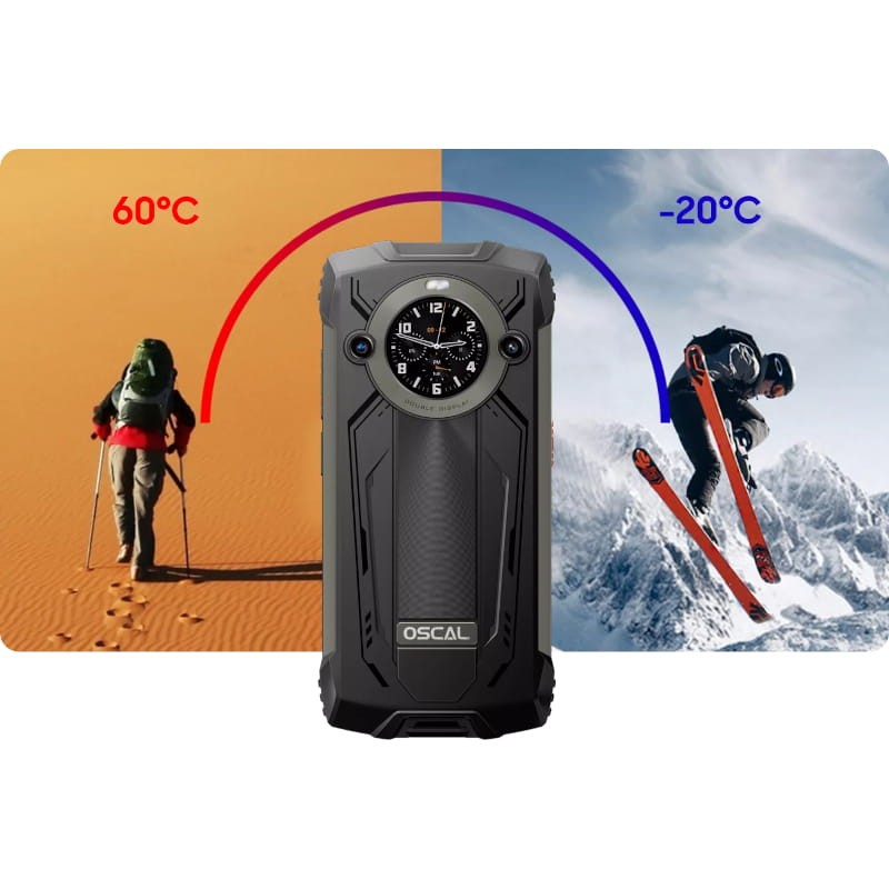 Oscal Pilot 2 8GB/256GB Naranja - Teléfono móvil - Ítem10
