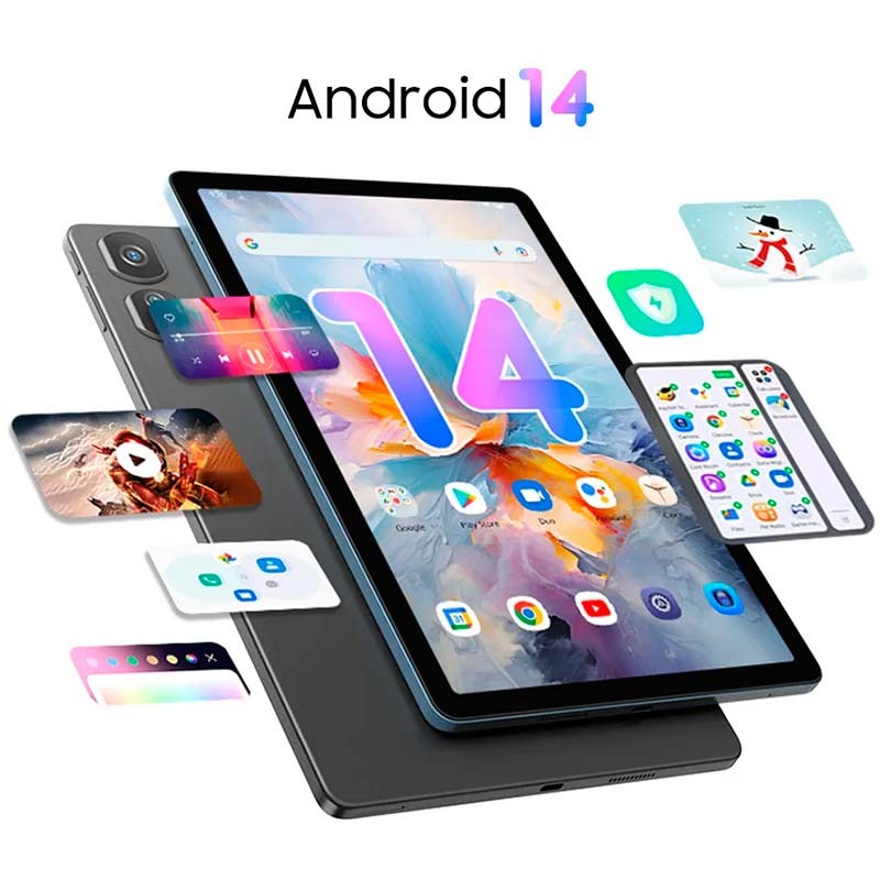 Tablet Blackview Tab 16 Pro 11 WiFi+4G 8GB/256GB Android 14 Lila - Ítem9