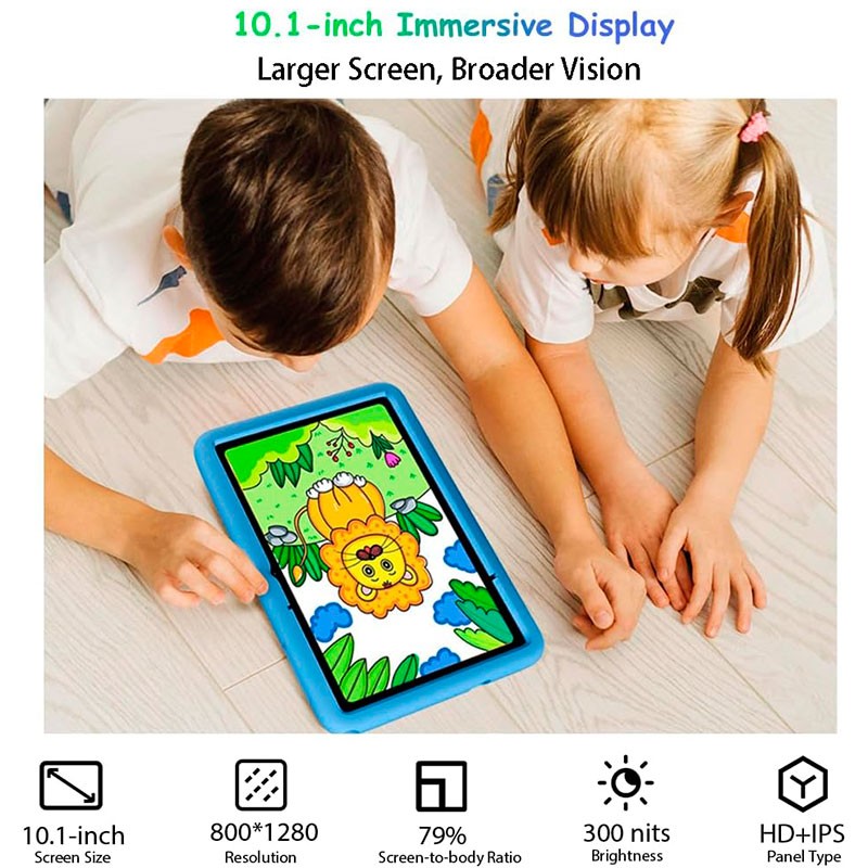 Blackview Tab A6 Kids 10.1'' Wi-Fi 4Go/128Go Bleu - Tablette pour enfants - Ítem2