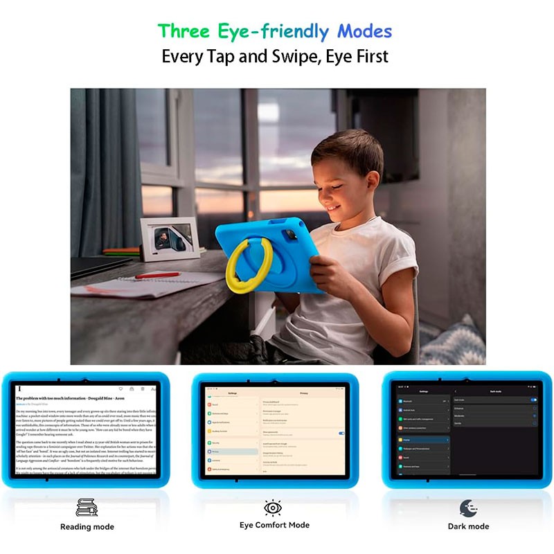 Blackview Tab A6 Kids 10.1'' Wi-Fi 4Go/128Go Bleu - Tablette pour enfants - Ítem3