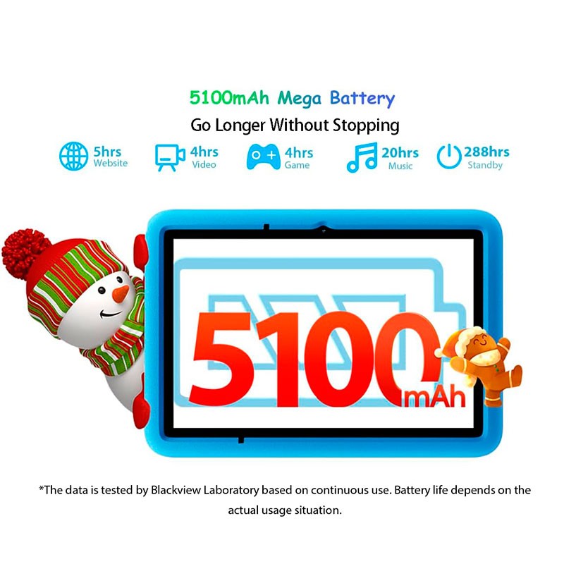 Blackview Tab A6 Kids 10.1'' Wi-Fi 4Go/128Go Bleu - Tablette pour enfants - Ítem8
