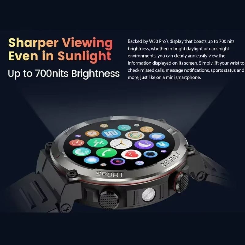 Blackview W50 Pro Negro - Reloj Inteligente - Ítem3
