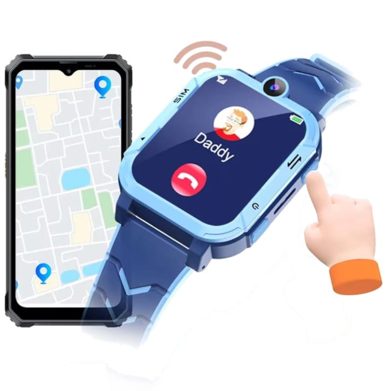 Blackview Z20 4G GPS Bleu - Montre connectée - Ítem3