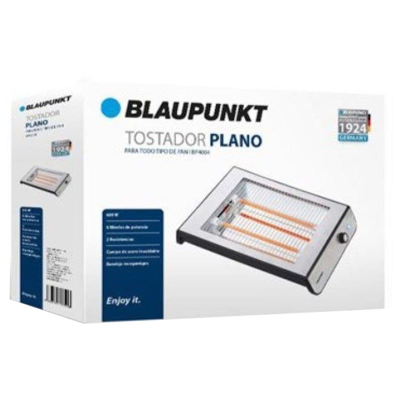 Tostadora Plana Blaupunkt BP4004 - Acero Inoxidable - Ítem1