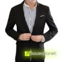 Blazer Negra Slim Fit - Ítem