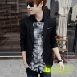 Blazer Negra Slim Fit - Ítem2