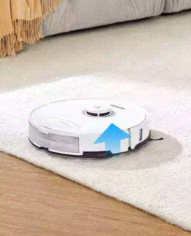 Robot aspirador S8 perfecto para hogares con animales y alfombras