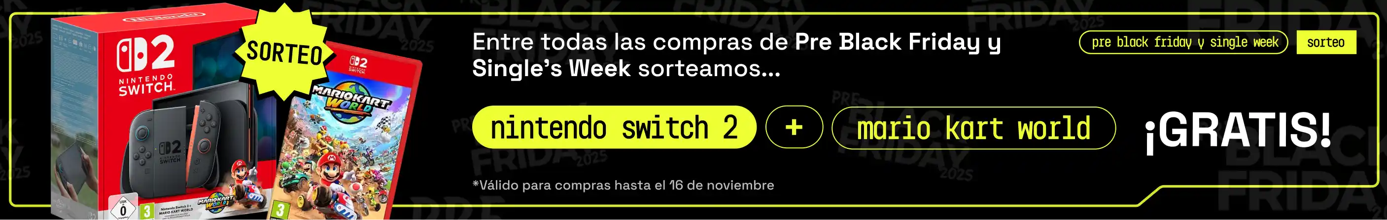 Tirage au sort Nintendo Switch