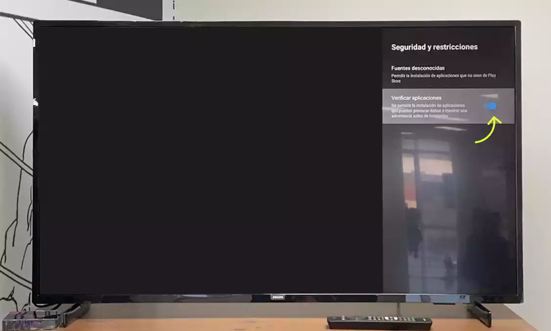 Verificación de Aplicaciones en la configuración de H96Max