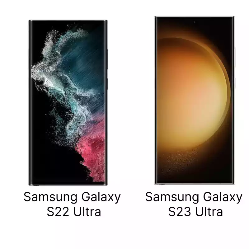 Écran du Samsung Galaxy S22 vs Samsung Galaxy S23