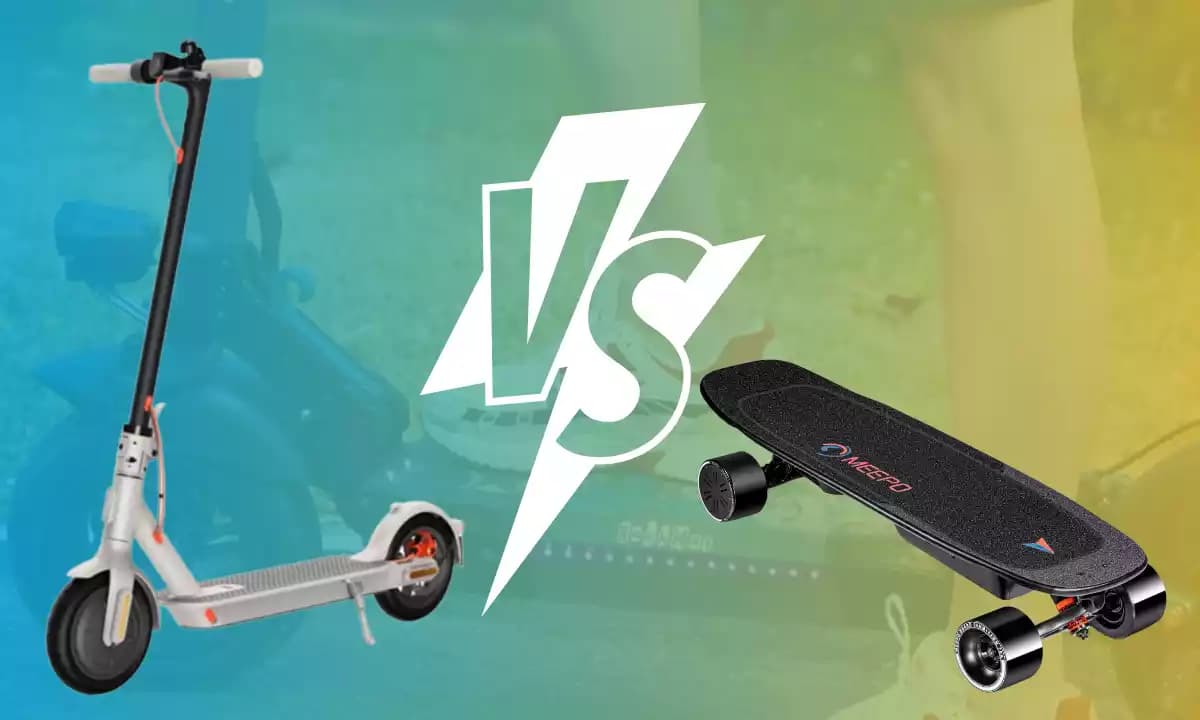 Patinete eléctrico vs Skate eléctrico ¿Cómo nos movemos?