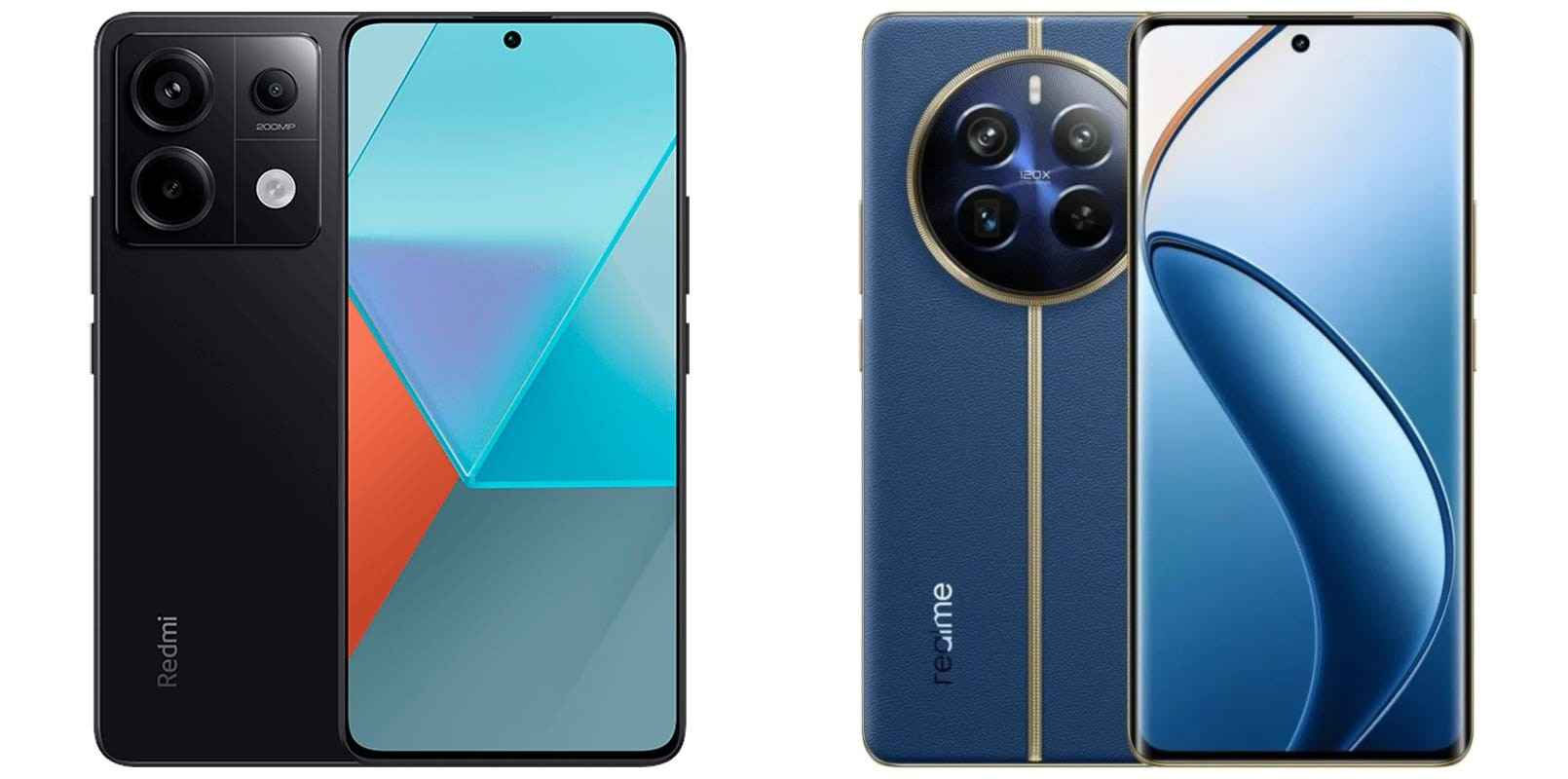 Comparativa del Realme 12 Pro+ y el Redmi Note 13 Pro