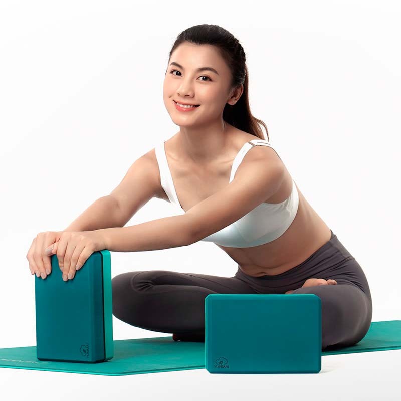 Xiaomi Yunmai Yoga Block en couleur vert - Ítem5