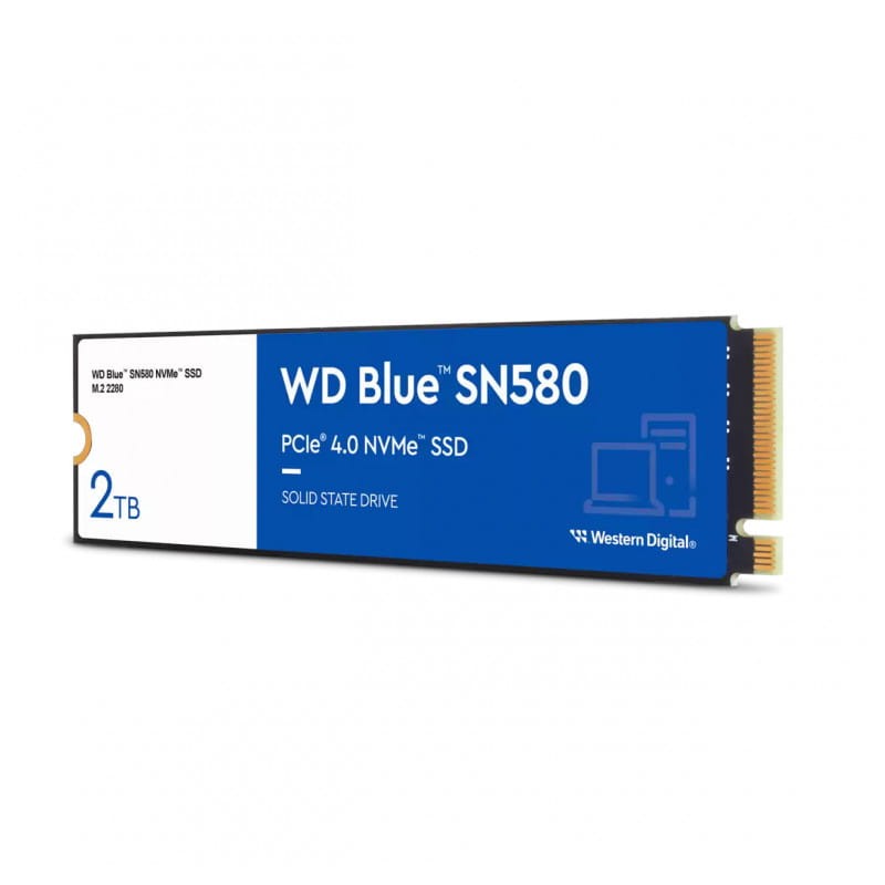 Western Digital Blue SN580 M2.2 2 TB PCIe 4.0 NVMe - Disco duro SSD - Ítem