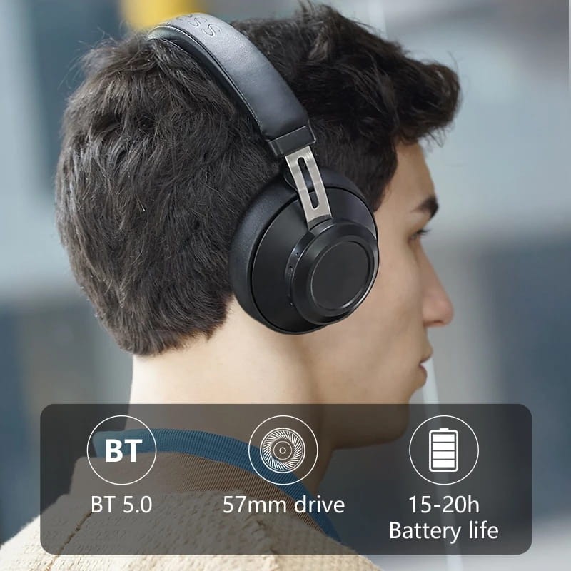 Bluedio BT5 Preto - Fones de ouvido Bluetooth - Item4