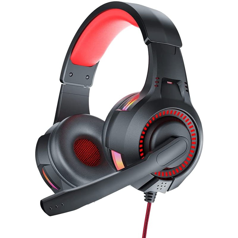 Bluedio D5 Negro y Rojo Auriculares Gaming - Ítem