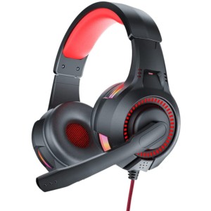 Bluedio D5 Negro y Rojo Auriculares Gaming