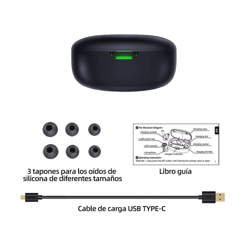 Bluedio Particle TWS BT 5.0 - Auriculares Bluetooth - Item6