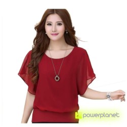 Blusa Vermelha Morcego - Item2