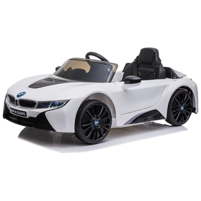 BMW i8 JE1001 6V Blanco Con Licencia - Coche Eléctrico para Niños - Ítem