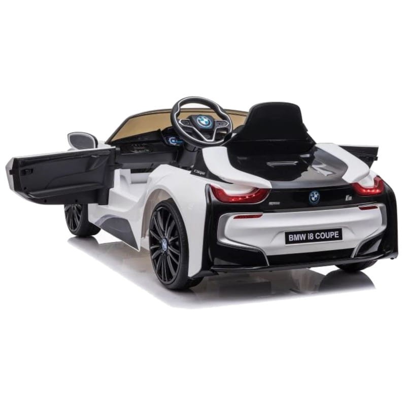 BMW i8 JE1001 6V Blanco Con Licencia - Coche Eléctrico para Niños - Ítem7