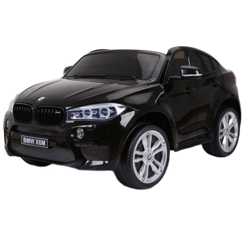 BMW X6M JJ2199 12V Negro Licencia - Coche Eléctrico para Niños - Ítem