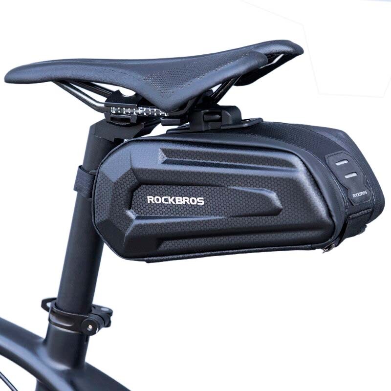 ROCKBROS Bolsa de sillín de bicicleta Bolsa de bicicleta Bolsa debajo del  asiento Bolsa de asiento de bicicleta Bolsa para ciclismo Montaje ajustable