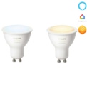 Ampoule Connectée Philips Hue White Ambiance Pack x2 9.5W GU10 Blanc Chaud/Froid - Ítem