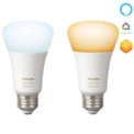 Smart Bulb Philips Hue White Ambiance Pack x2 9.5W E27 Warm / Cold White - Item
